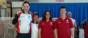 I ragazzi del torneo di bocce