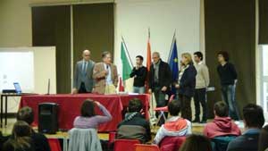 Le immagini della lezione al Colasanti