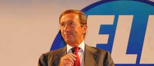 Il presidente della Camera Gianfranco Fini