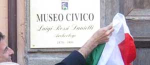 L'intitolazione del museo civico a Luigi Rossi Danielli