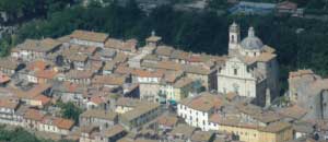 Ronciglione dall'alto