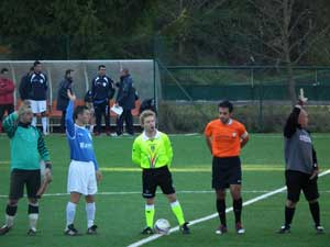 Alcune immagini della partita Forano-Bassano Romano