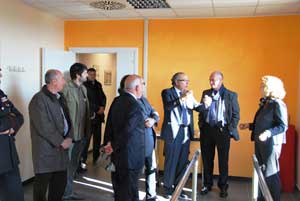 Un momento dell'inaugurazione