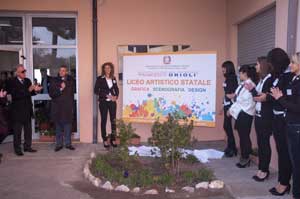 Inaugurazione Liceo artistico statale