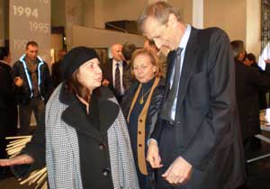 Daniela Lai con Piero Fassino