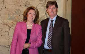 Domenico Riccio con il prefetto Scolamiero