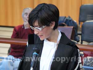 L'avvocato di parte civile Stefania Sensini