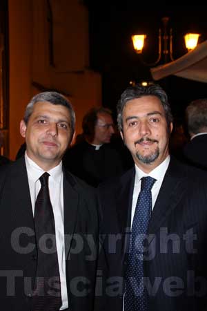 Pietro Lazzaroni e Francesco Battistoni 