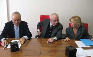Ugo Gigli, Teodoro Buontempo e Gabriela Grassini