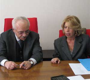 Teodoro Buontempo e Gabriela Grassini