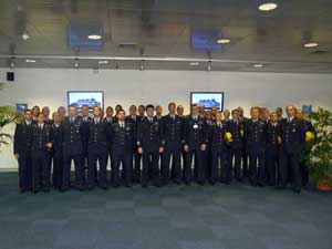 Gli allievi marescialli in visita alla centrale Enel