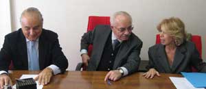 Ugo Gigli, Teodoro Buontempo e Gabriela Grassini