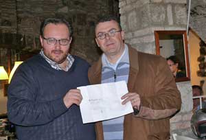 L'assessore Bianchini e Bracaglia