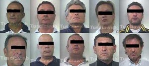 Gli arrestati dell'operazione Lions