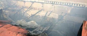 Incendio supermercato a Tuscania