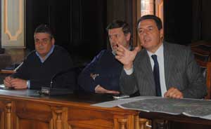 Paolo Muroni, Claudio Ubertini e Giulio Marini 