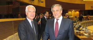 Il sindaco di Vetralla con Tajani