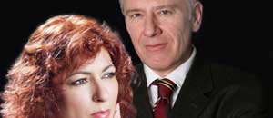 Franco Castellano e Caterina Costantini