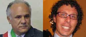 Il sindaco di Corchiano Battisti e il presidente di Talete Fedele