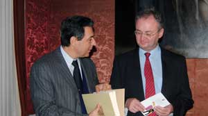 Marini con il sindaco di Wildpoldsried