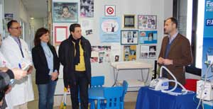 La consegna degli strumenti a Pediatria