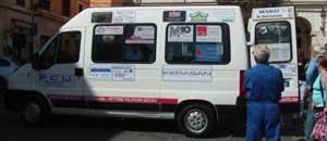 Il pulmino per il trasporto di disabili e anziani