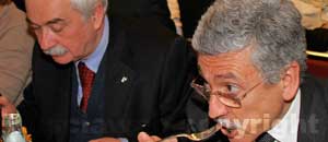 Ugo Sposetti con Massimo d'Alema