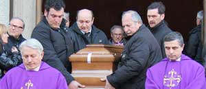 I funerali di Alberto Ciorba
