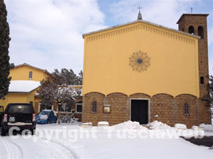 La chiesa di Monterazzano