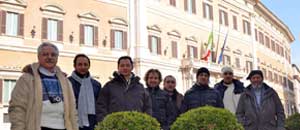 La delegazione Cna Carrozzieri della Tuscia a Roma