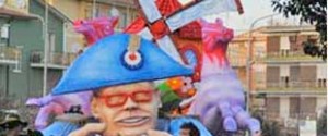 Uno dei carri del carnevale civitonico