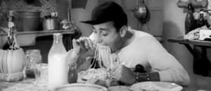 Alberto Sordi in "Un americano a Roma"