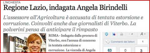Il caso Birindelli sul Corriere della sera