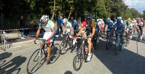 La gara di ciclismo
