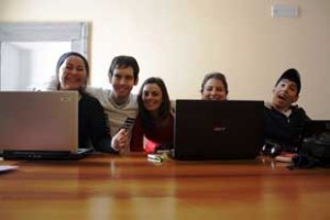 I ragazzi che partecipano al progetto