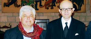 L'assessore Centini e il sindaco  di Assisi Claudio Ricci