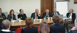 La presentazione dei corsi di formazione per la polizia locale