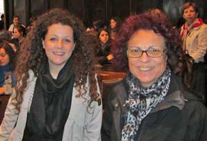 L'assessore Frontini e la professoressa Delli Falcone