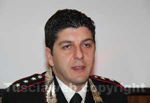 Il capitano del nucleo investigativo di Viterbo Giovanni Martufi