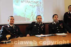 La conferenza stampa per illustrare i dettagli dell'operazione