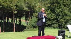 Il sindaco Mazzola nel suo intervento