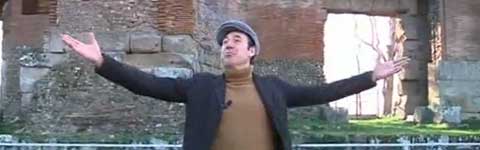 Mingo di Striscia la notizia a Ferento
