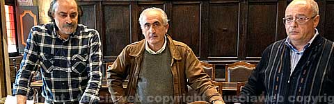 Mercato in via Marconi  - La conferenza di Insogna, Ricci e Quintarelli