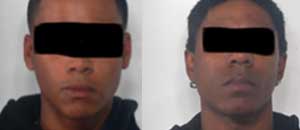 Gli arrestati dalla squadra mobile