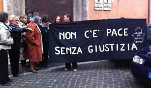La manifestazione delle donne a Roma