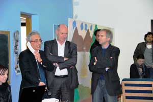 Il sindaco Mazzola e l'assessore Capitani
