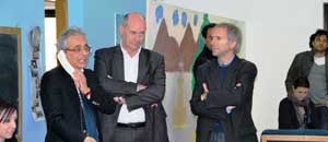 Il sindaco Mazzola e l'assessore Capitani