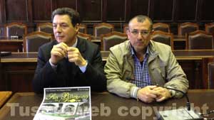 Il sindaco Marini e l'assessore Contardo