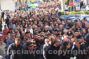 I funerali di Valentina Floriani e Martina Saletti