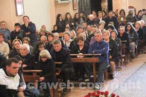 I funerali di Alexandra Cracaileanu